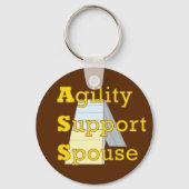 Agility Support Spouse 1 Sleutelhanger (Voorkant)