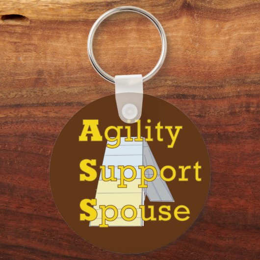 Agility Support Spouse 1 Sleutelhanger (Voorkant)