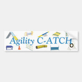 Agility Titels Bumpersticker