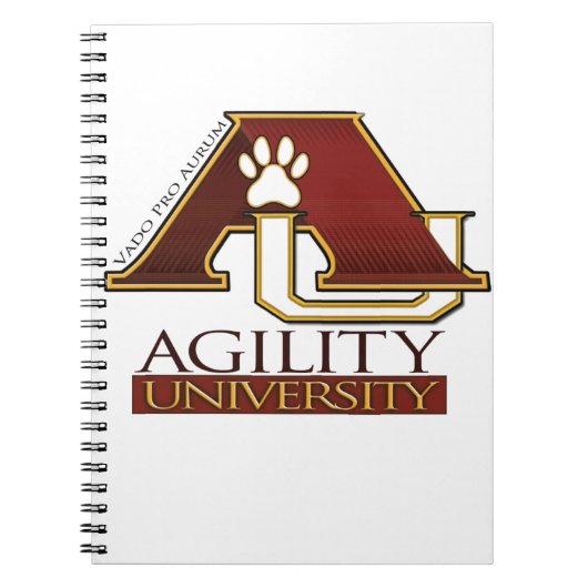 Agility University Notitieboek (Voorkant)