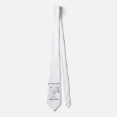 Agility Westie Stropdas (Voorkant)