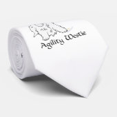 Agility Westie Stropdas (Opgerold)