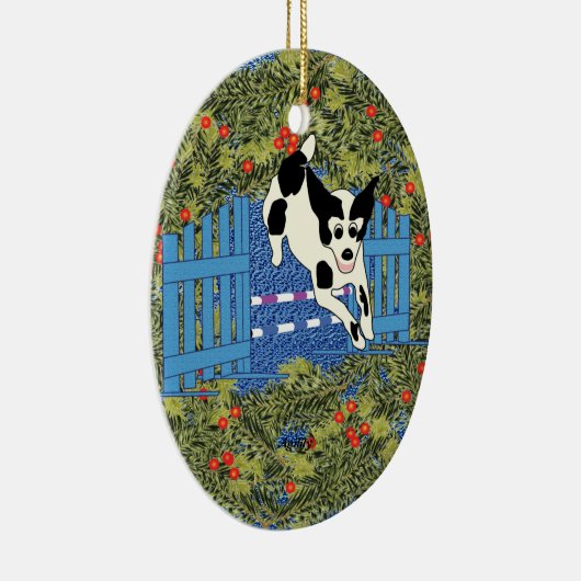 Agility Wreath Keramisch Ornament (Rechts)