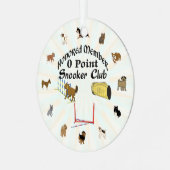 Agility - Zero Point Snooker Club Metal Ornament (Voorkant links)