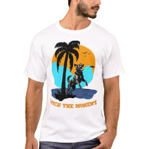Agility Zomer Vibes: Retro Zonsondergang Springend