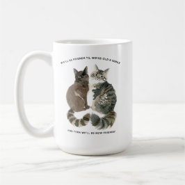 Aging humor for cat loving friends husband wife ch koffiemok