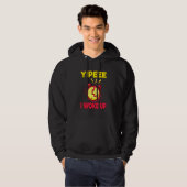 Aging Retirement Yippeee I Woke Up Senior Citizen Hoodie (Voorkant volledig)