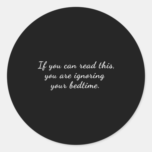 Aging Sarcastic Pensioner Quote Grandma Funny Slee Ronde Sticker (Voorkant)