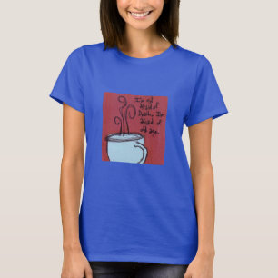 Aging's Haunting Echo: Angst om oud te worden T-shirt