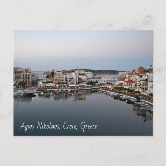 Agios Nikolaos Briefkaart (Voorkant)