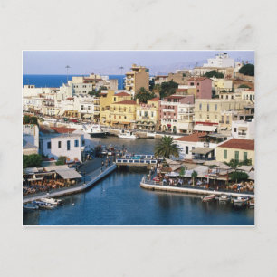 Agios Nikolaos Crete, Griekenland Briefkaart