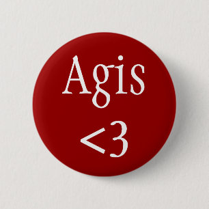 Agis Spartan King Badge Ronde Button 5,7 Cm