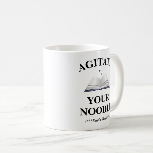 Agitate Your Noodle Koffiemok (Voorkant rechts)