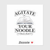 Agitate Your Noodle Sticker (Vel)