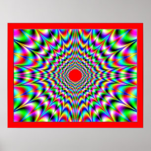 Agitatie en turbulentie poster