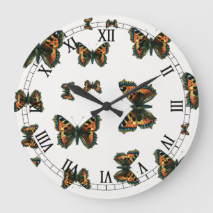 Aglais urticae - De kleine tortoiseshel vlinder Grote Klok