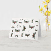 Aglaope infausta - Almond-Tree Leaf Skeletonizer Kaart (Gele Bloem)