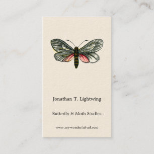 Aglaope infausta - Ammoniumblaasschottong B Visitekaartje