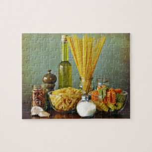 aglio, olio e peperoncino (knoflook, olie en Spaan Legpuzzel
