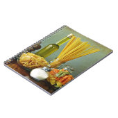 aglio, olio e peperoncino (knoflook, olie en Spaan Notitieboek (Linkerzijde)