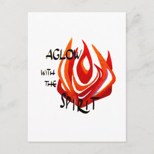 Aglow met Spirit Briefkaart