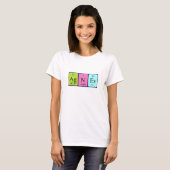 Agnes periodiek lijstnaam shirt (Voorkant volledig)