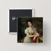 Agnes Rauch , 1825 Vierkante Button 5,1 Cm (Voorkant /achterkant)