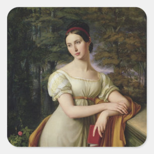Agnes Rauch , 1825 Vierkante Sticker