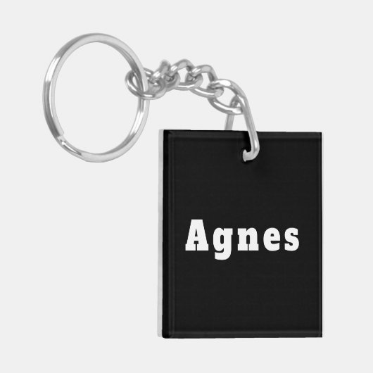 Agnes Sleutelhanger (Voorkant Links)