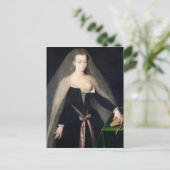 Agnes Sorel Briefkaart (Staand voorkant)