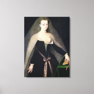 Agnes Sorel Canvas Afdruk