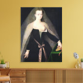 Agnes Sorel Canvas Afdruk (Insitu (Woonkamer))