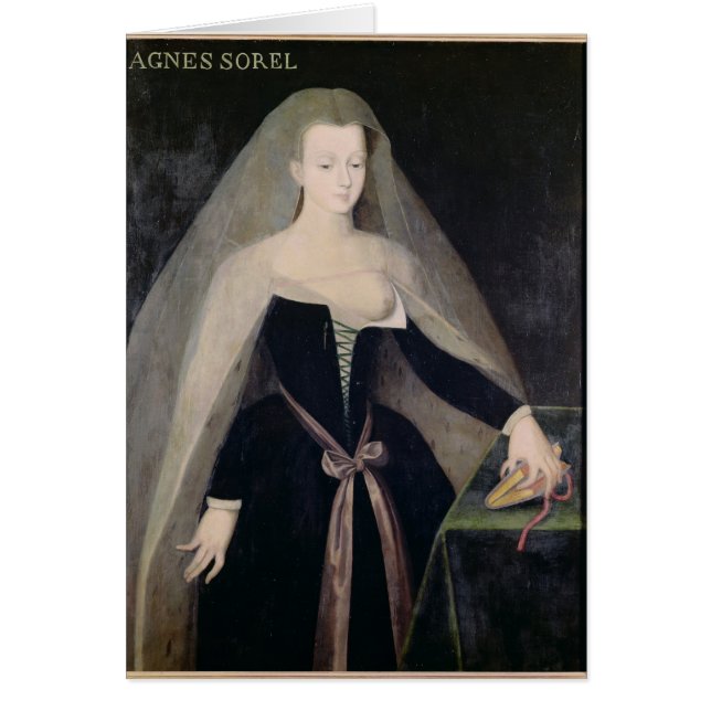 Agnes Sorel Favorite van Charles VII (Voorkant)