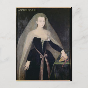 Agnes Sorel Favorite van Charles VII Briefkaart