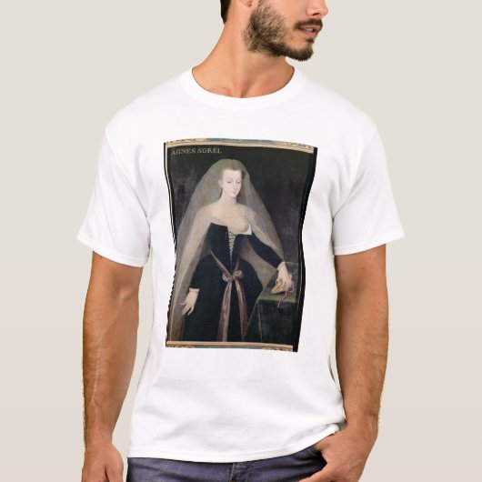 Agnes Sorel Favorite van Charles VII T-shirt (Voorkant)