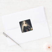 Agnes Sorel Vierkante Sticker (Envelop)