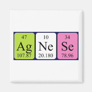 Agnese periodieke lijstnaam magneet