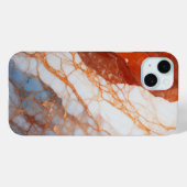 Agnesia gekleurde marmeren telefoonhoes Case-Mate iPhone case (Achterkant (horizontaal))