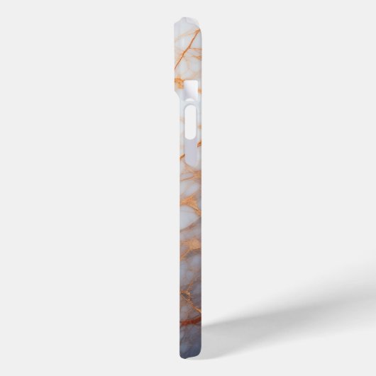 Agnesia gekleurde marmeren telefoonhoes Case-Mate iPhone case (Achterkant / Links)