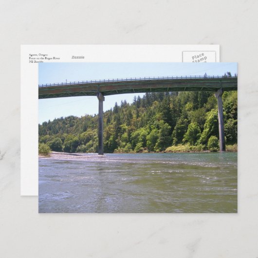 Agness, Oregon Briefkaart (Voorkant / Achterkant)