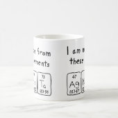 Agneta periodieke mok van de lijstnaam (Center)