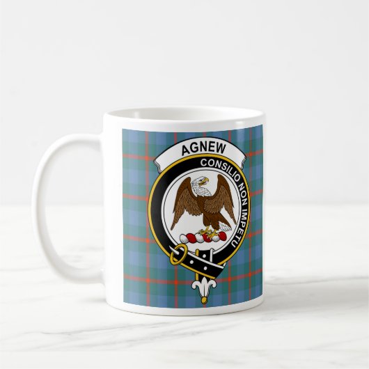 Agnew Ancient Clan badge Coffee Mok - Grootte 11oz (Links)