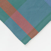 Agnew Ancient Clan Badge Tartan Pset Fleece Deken (Hoek)