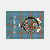 Agnew Ancient Clan Tartan Scotland Fleece Blanket Deken (Voorkant (Horizontaal))