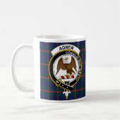 Agnew Clan Badge Coffee Mok - Grootte 11oz (Links)