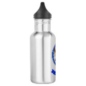 Agnew Clan Badge gepersonaliseerd Waterfles (Links)