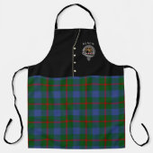 Agnew Clan Badge & Tartan Kilt Schort (Voorkant)