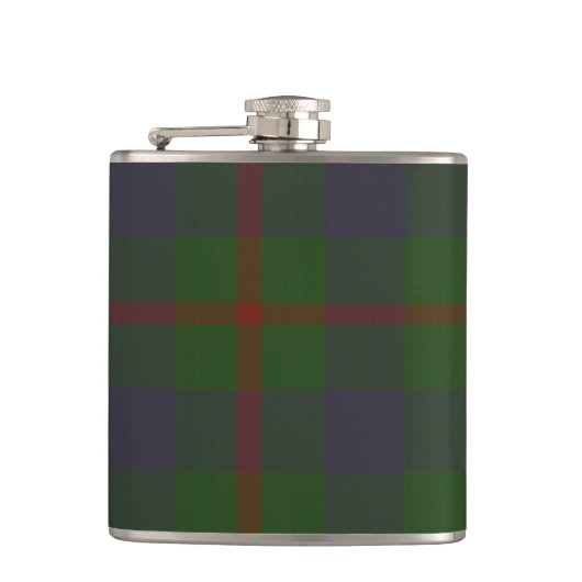 Agnew Clan Tartan Heupfles (Voorkant)