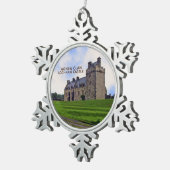 Agnew Clan's Lochnaw Castle Xmas Pewter Ornament (Rechts)