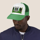 Agnew Gepersonaliseerde Clan Badge Golf Trucker Pet (In situ)